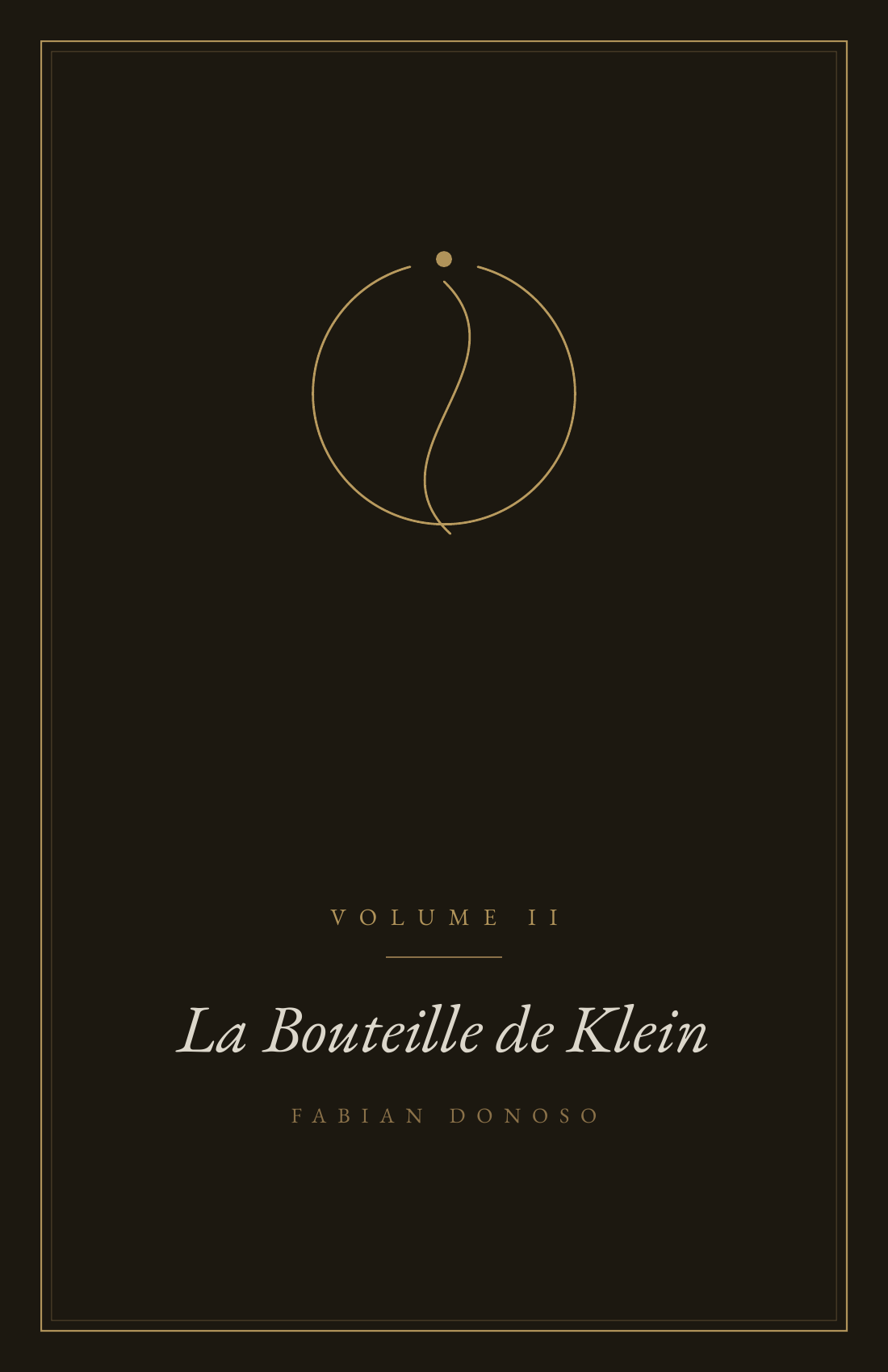 Couverture — La Bouteille de Klein, Volume II