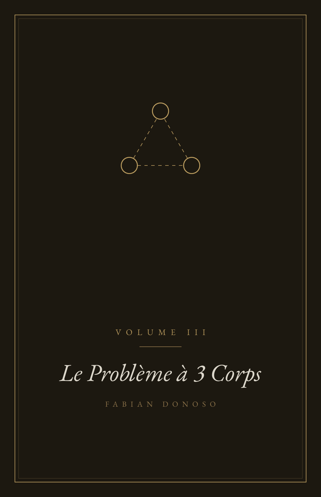 Couverture — Le Problème à 3 Corps, Volume III